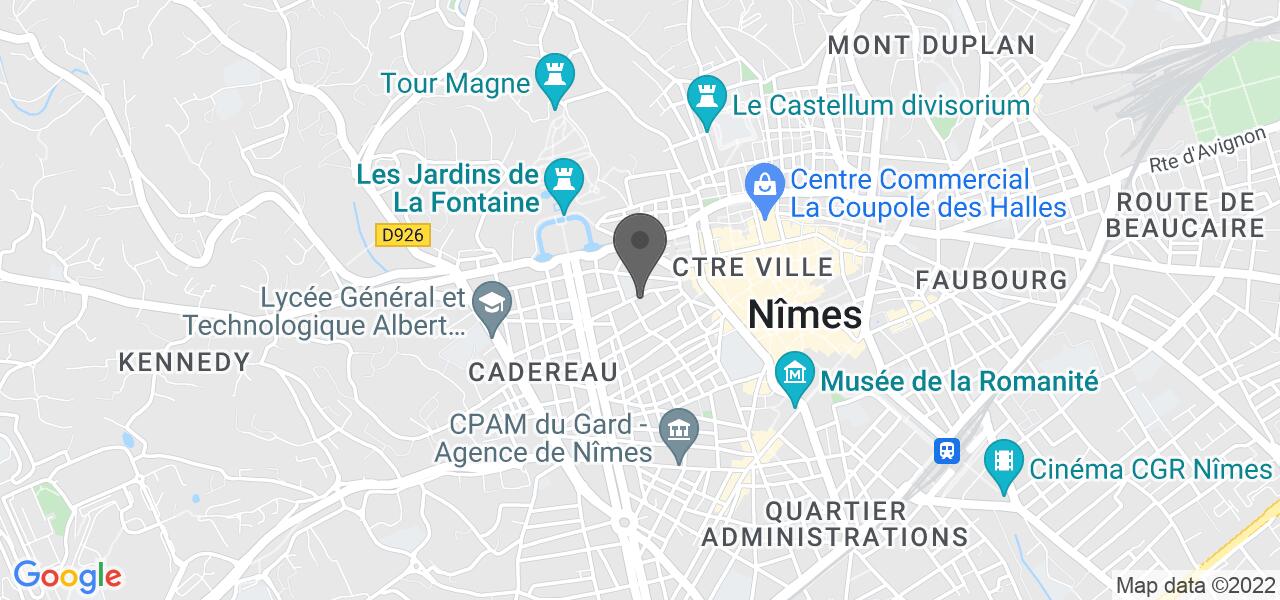 Plan d'accès — Restaurant Vincent Croizard