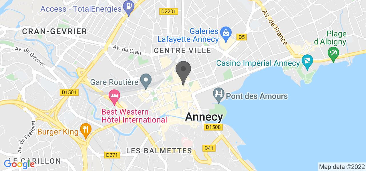 Plan d'accès — La Ciboulette