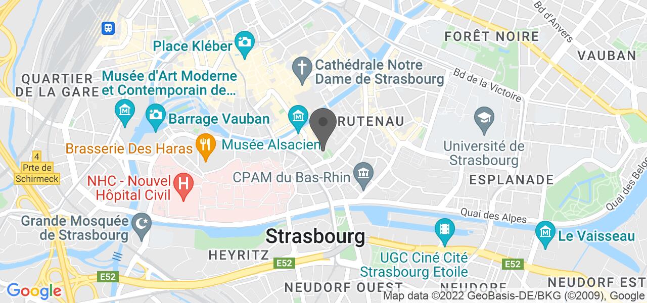 Access map — Le Café Bâle