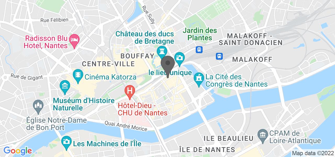 Plan d'accès — La Cuillère en Coin