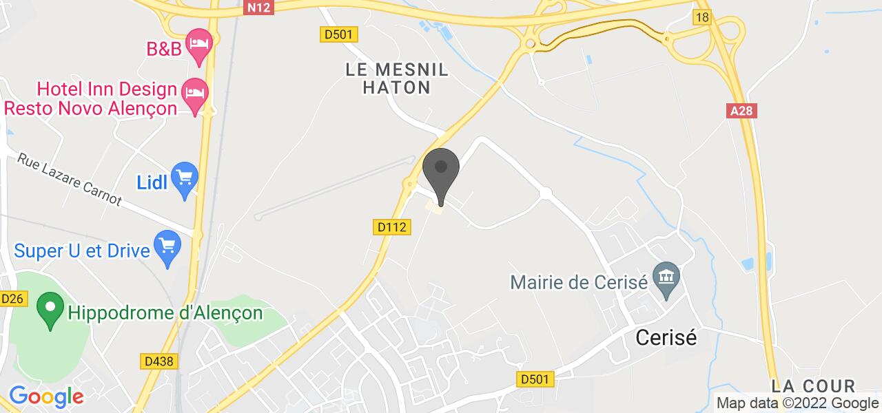 Plan d'accès — Au Négociant