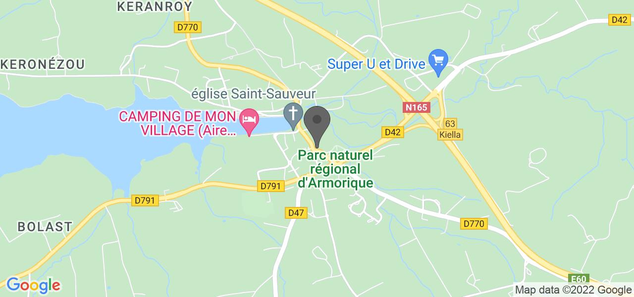 Plan d'accès — La Frégate crêperie