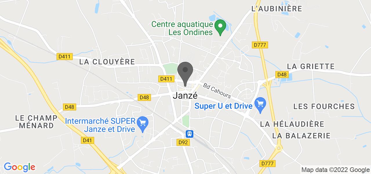 Mapa de acesso — Les cocottes noires