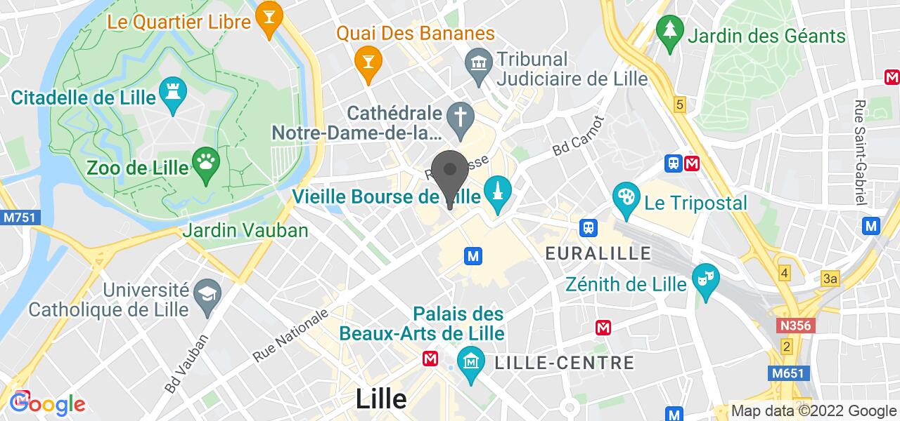 Plan d'accès — L'Écume des Mers