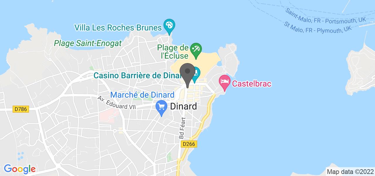 Plan d'accès — Le cafe rouge brasserie