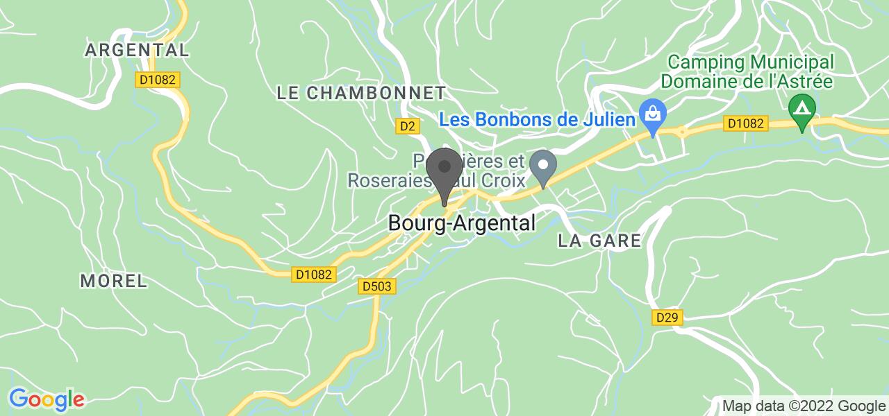 交通地图 — Le Bistrot de la Famille