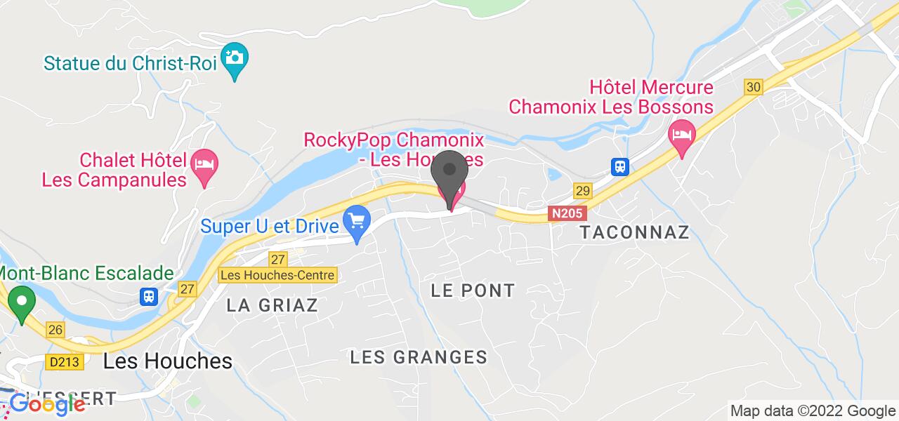 Plan d'accès — RockyPop Hotel