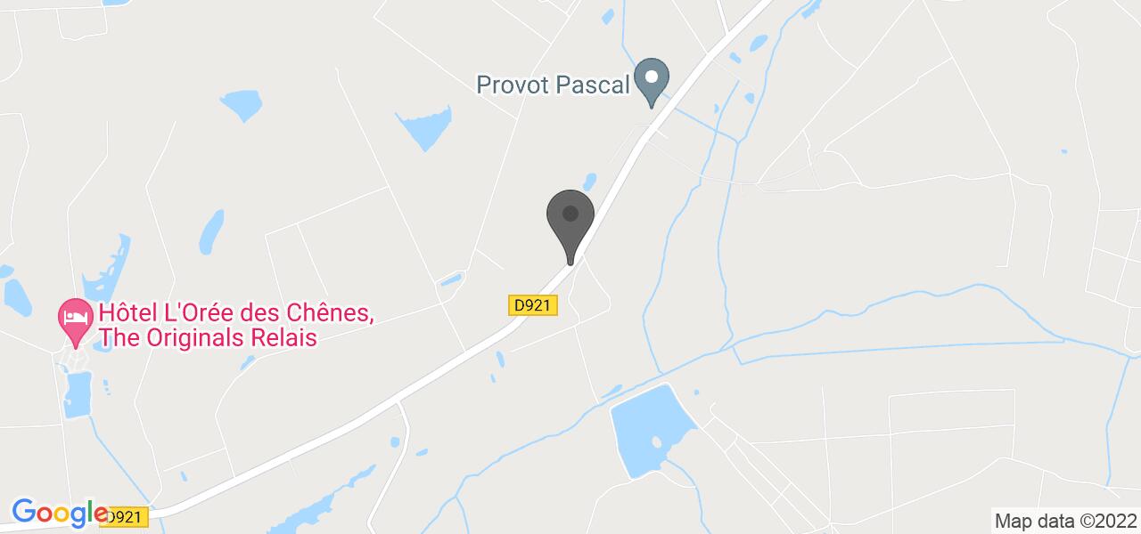 Plan d'accès — L'oree des chenes