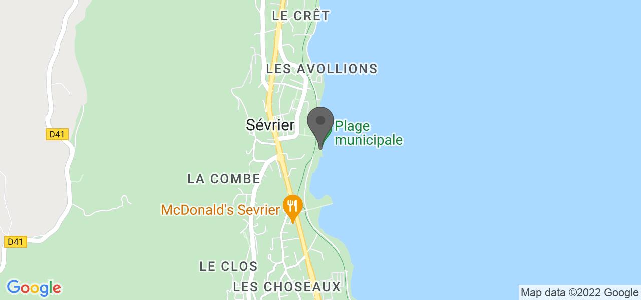 Plan d'accès — Côté Plage
