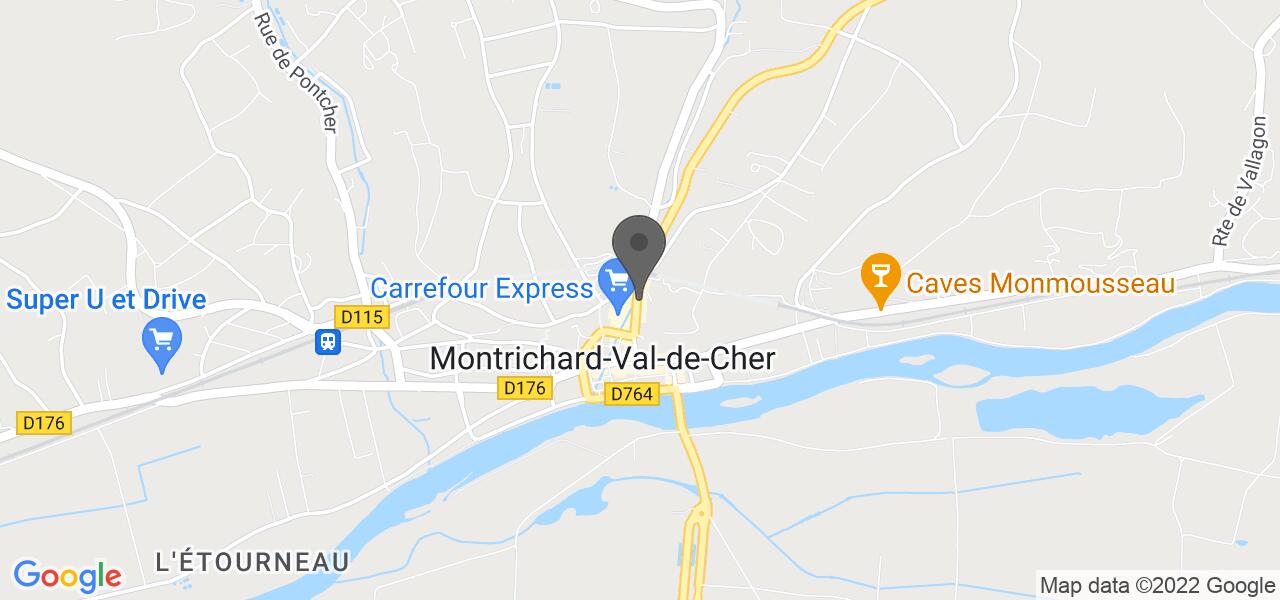 Mapa de acceso — Le Cheval Blanc