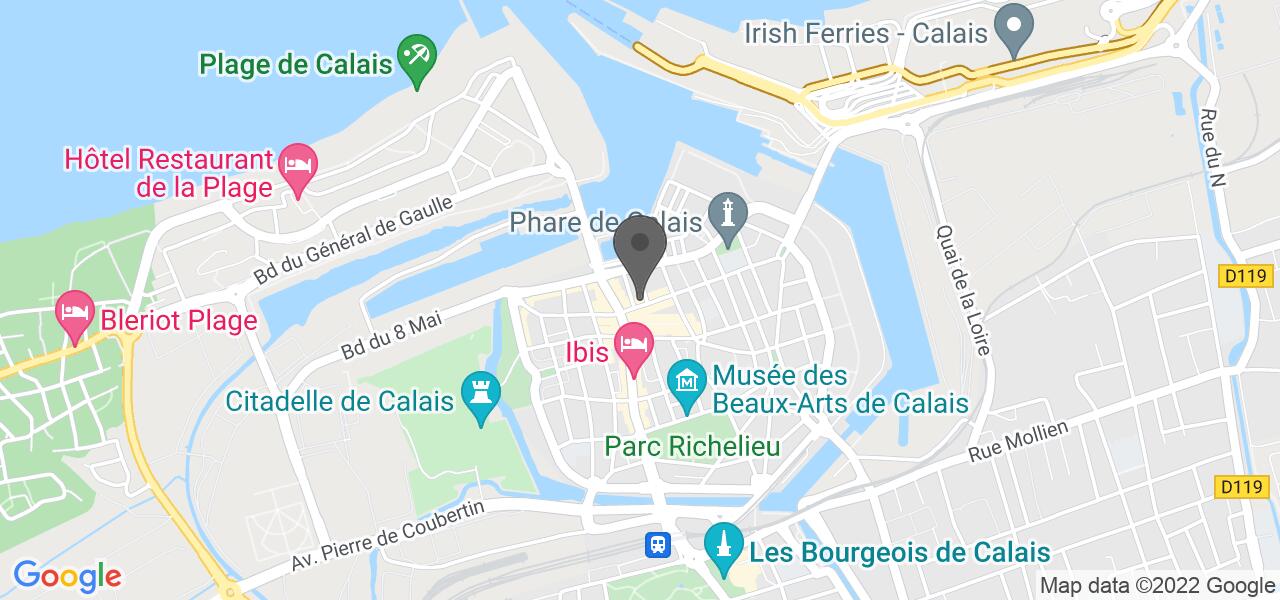Access map — Au Coq d'Or