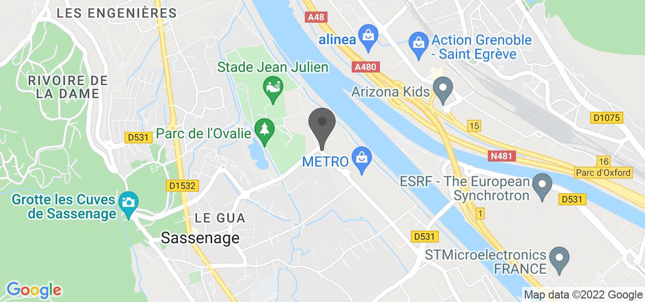 Plan d'accès — Le tablier bariolé