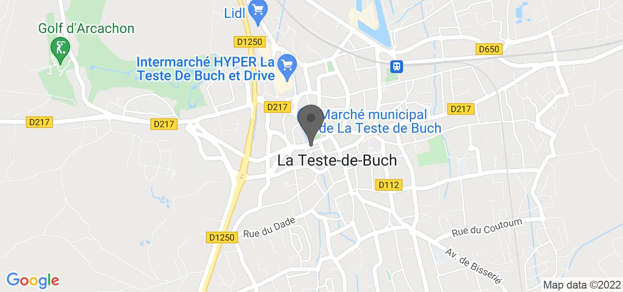 Plan d'accès — LA PETITE MAREE