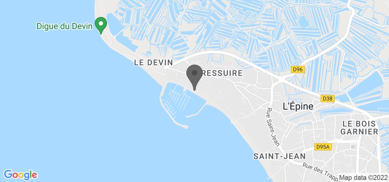 Access map — Le Poisson Bulle