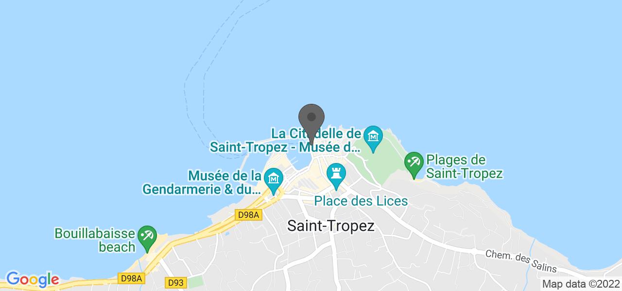 Mapa de acceso — La Petite Plage