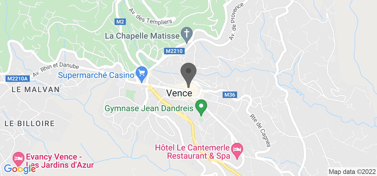 Plan d'accès — Les agapes