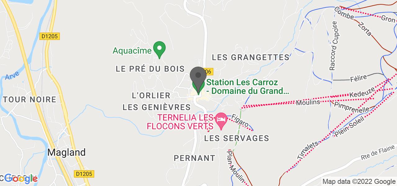 Plan d'accès — l'Agora