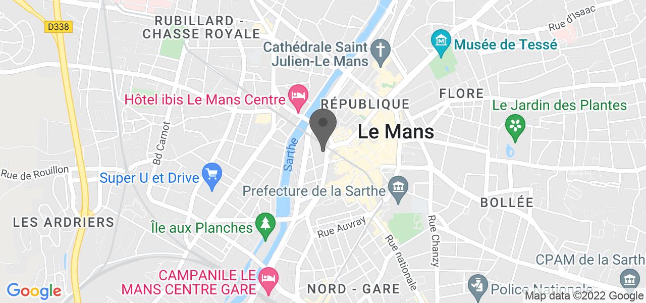 Plan d'accès — Le Bar Des Halles