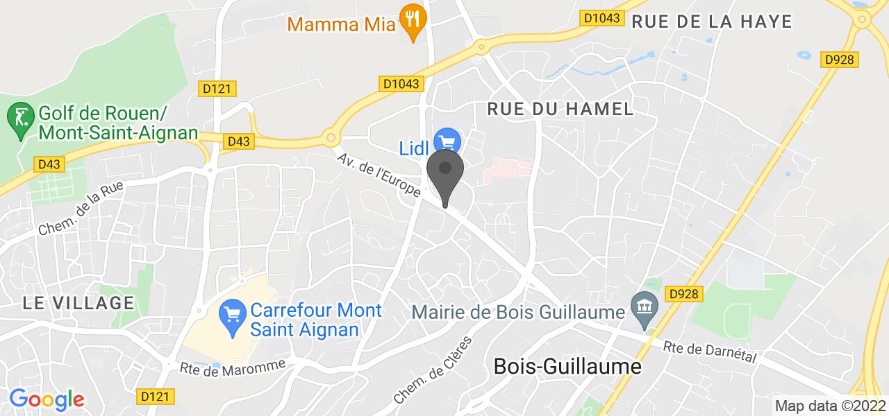 Plan d'accès — Le Troquet