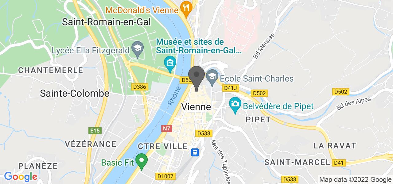 Plan d'accès — Le simone's cafe