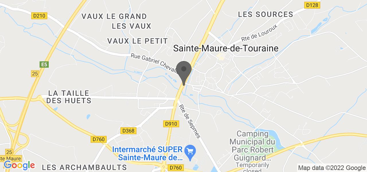 Mapa de acesso — Le Petit Marmiton