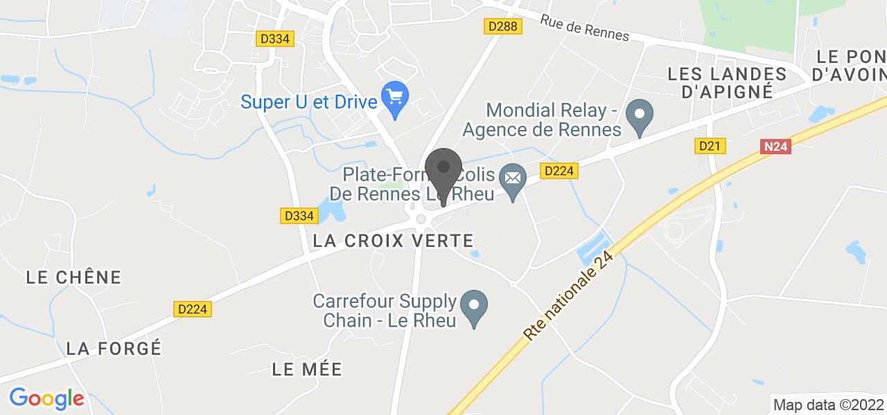 Plan d'accès — Le Comptoir