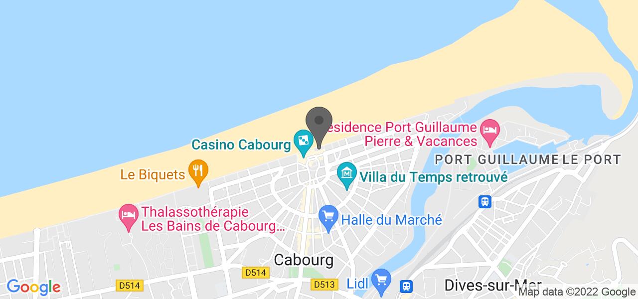 Plan d'accès — Café MP de la Digue
