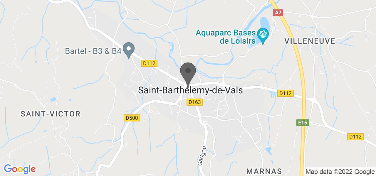 Plan d'accès — LE BARTHÉLEMY