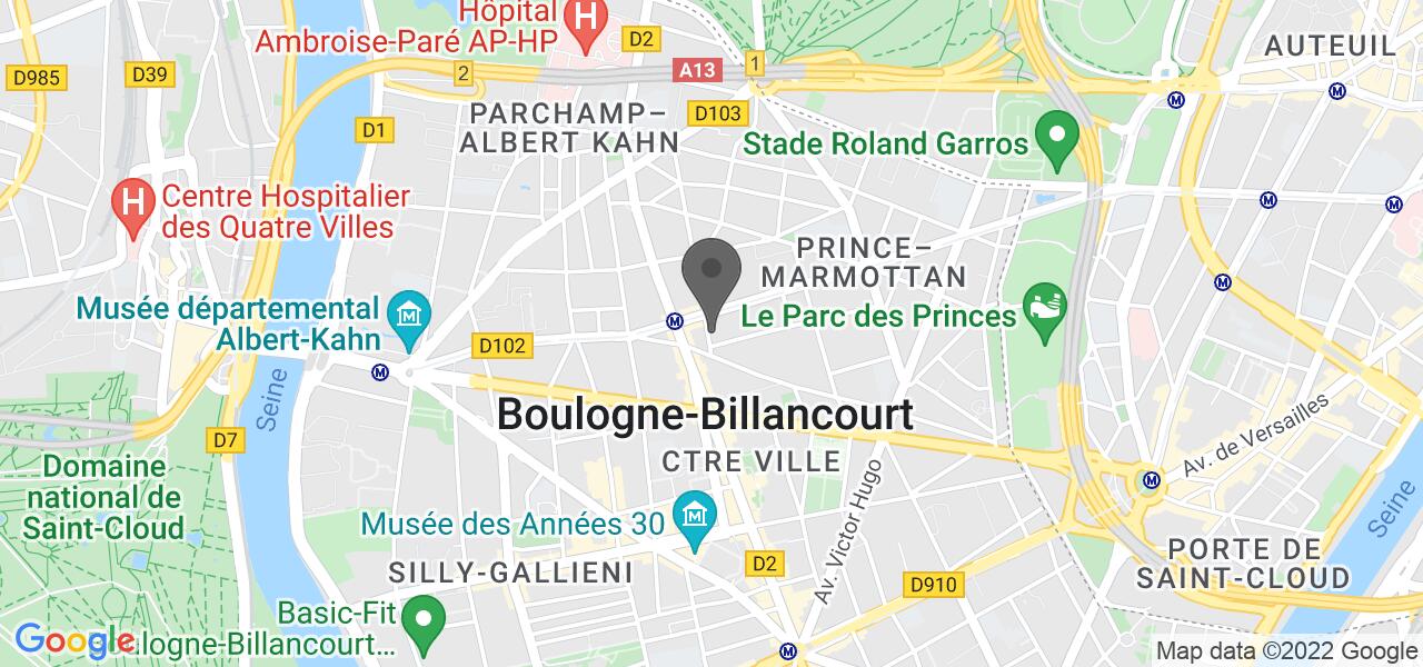 Routekaart — Iodé Bistrot Marin