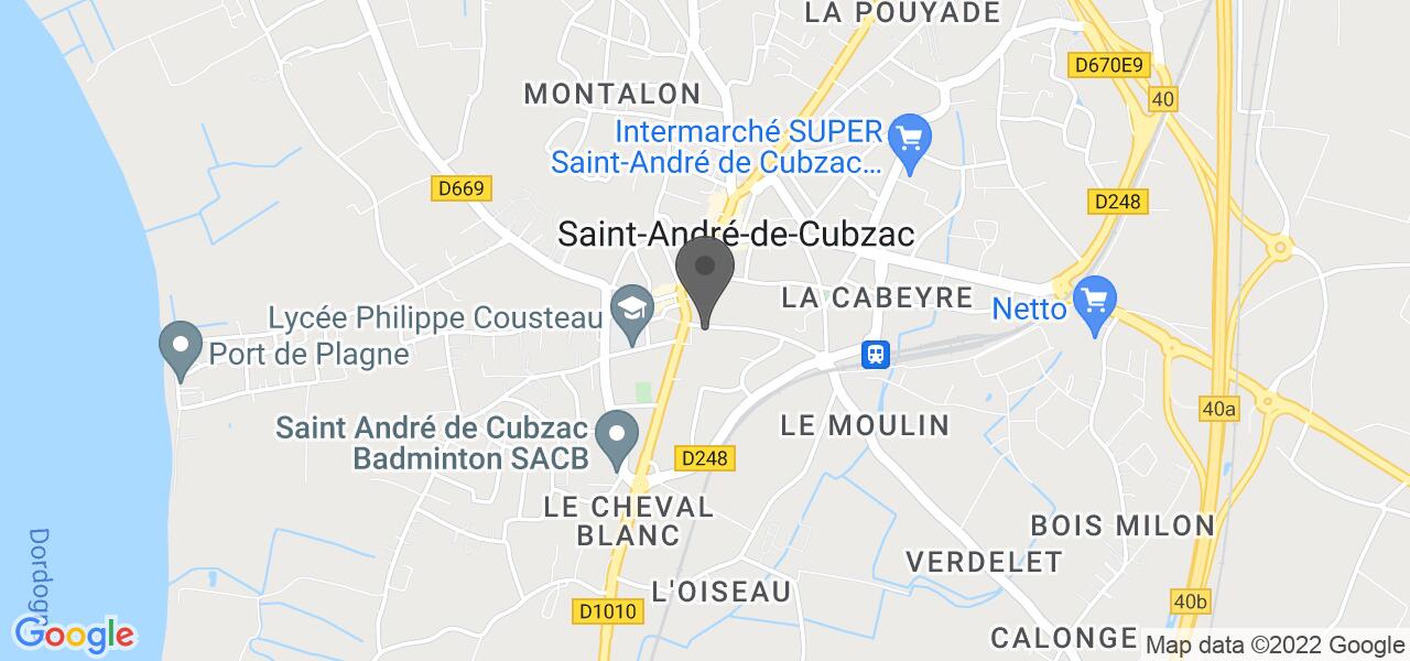 Plan d'accès — La Villa Mondénard