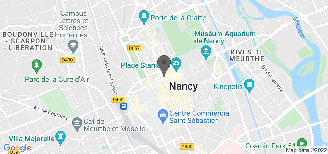 Mapa de acesso — TRANSPARENCE