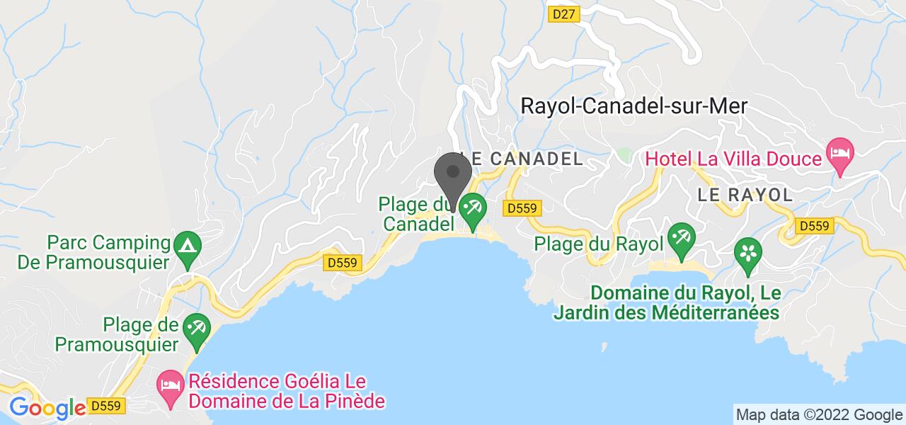 Plan d'accès — Le Relais des Maures