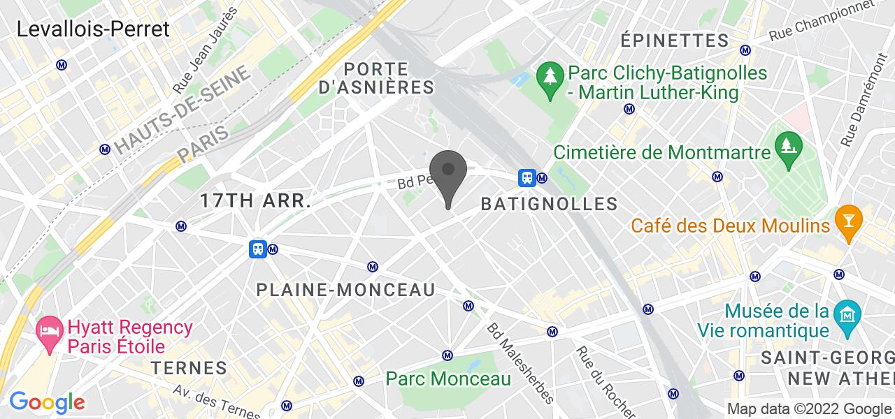 Plan d'accès — le Bistrot Tocqueville
