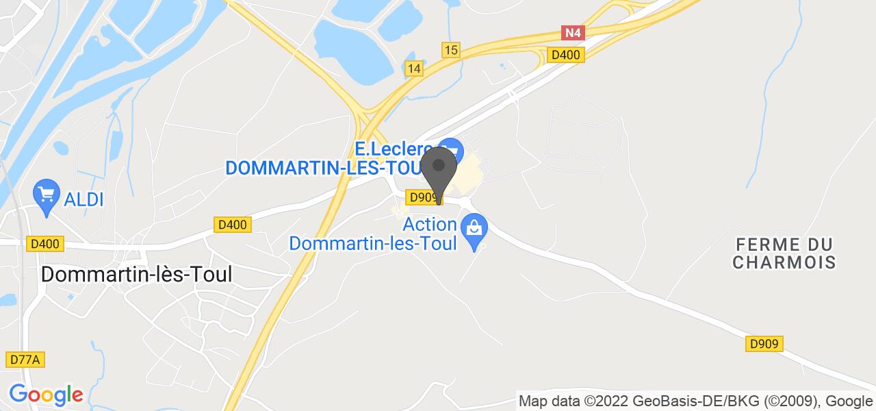 Plan d'accès — Buffalo Grill Dommartin-lès-Toul