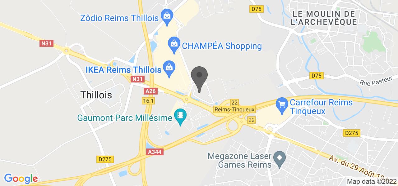 Plan d'accès — 3 Brasseurs
