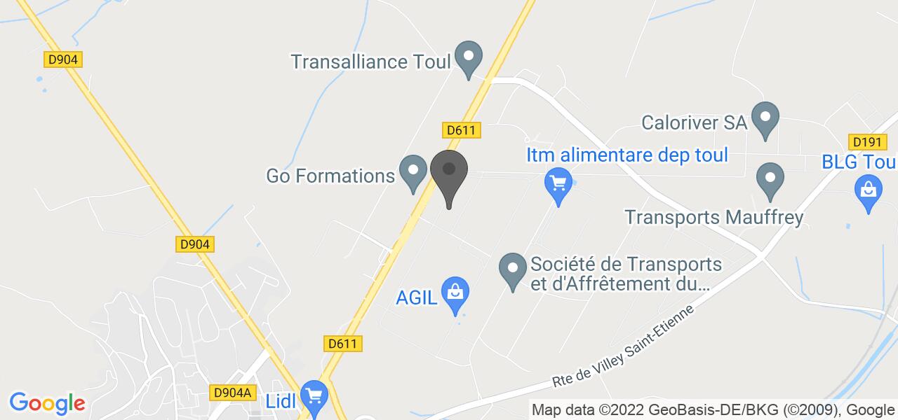 Plan d'accès — Brasserie k