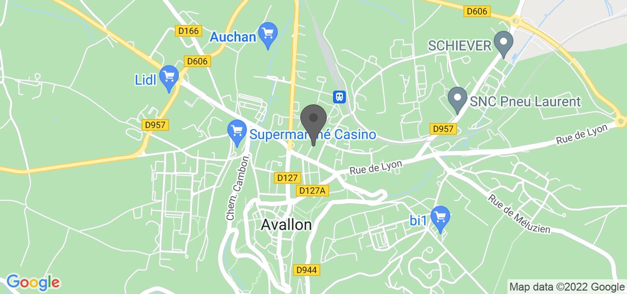 Plan d'accès — Les capucins