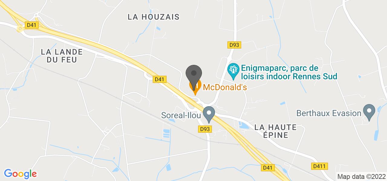Plan d'accès — McDonald's
