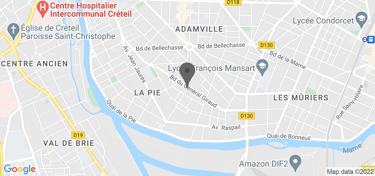 Mappa di accesso — Le Gourmet