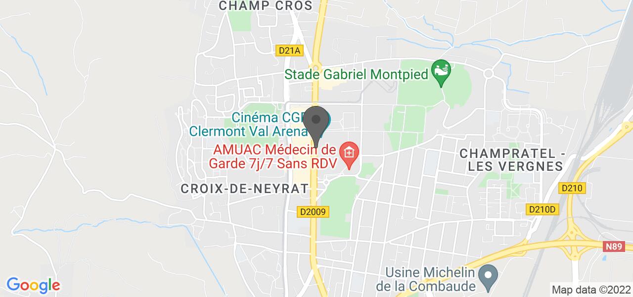 Plan d'accès — M'Burger
