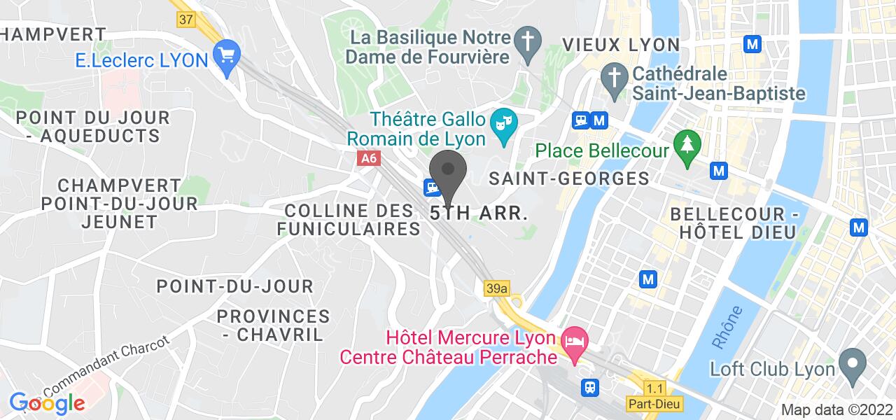Access map — La Bande à Gnafron