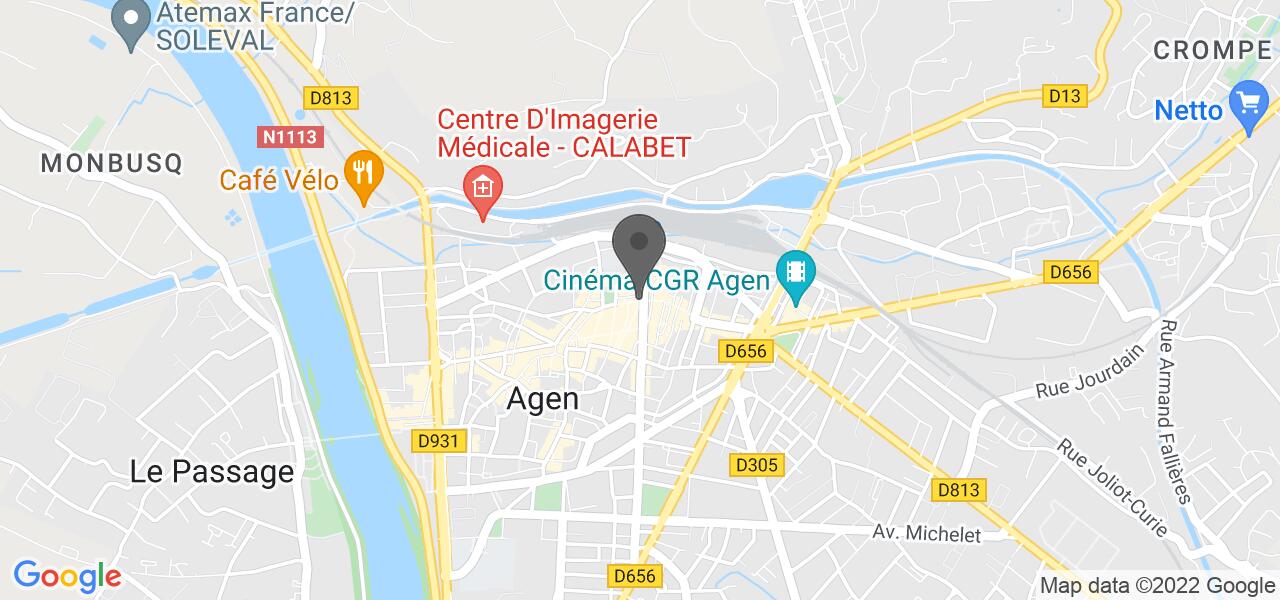 Plan d'accès — Quarts Coffee-Kitchen