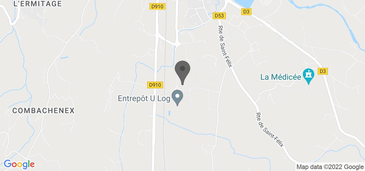 Mappa di accesso — Happy Diner - Pub Le Jerry's