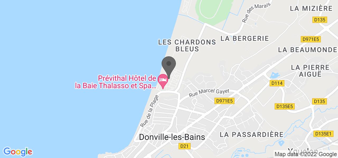 Plan d'accès — Le Sound (Hôtel de la Baie)