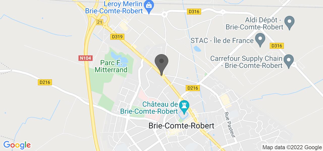 Plan d'accès — Brasserie des Quatre Vents