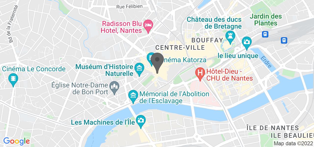 Mapa de acesso — Bistrot Le B.