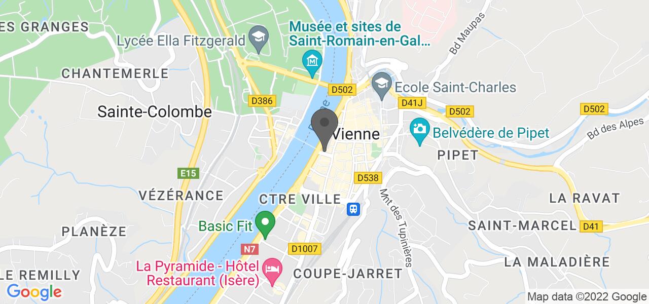 Plan d'accès — La Romaine