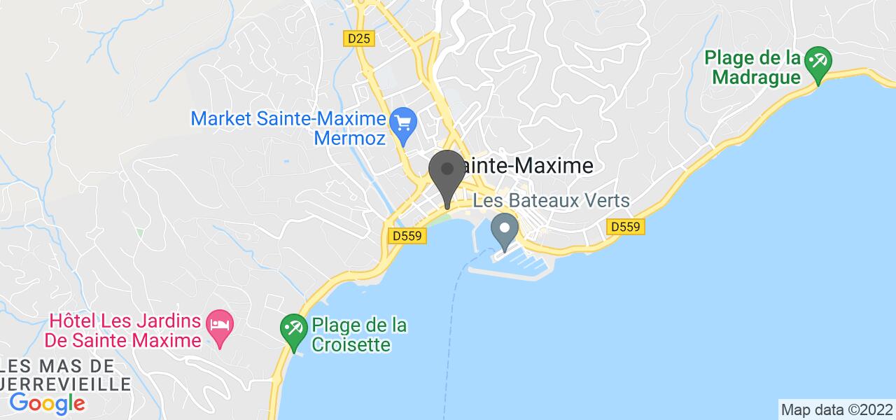 Mappa di accesso — Côté Plage