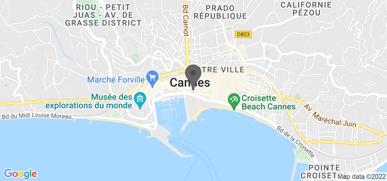 Anfahrtsplan — La potiniere du palais
