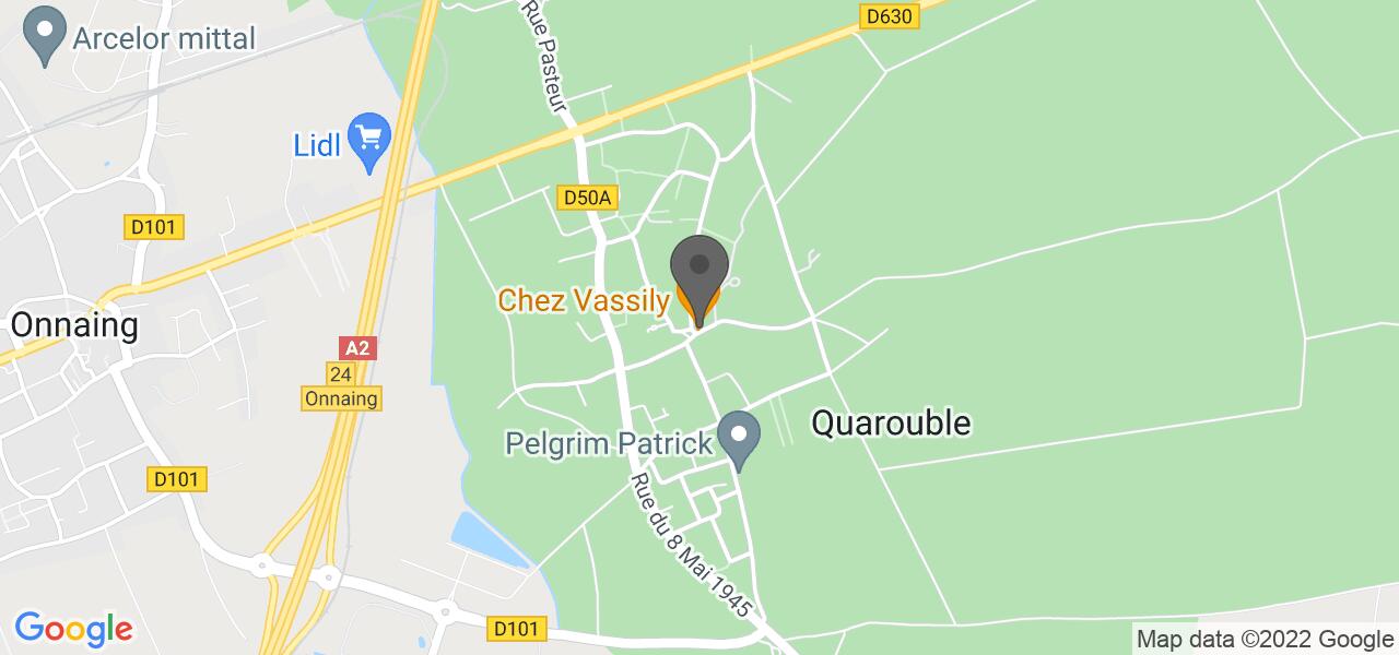 Mappa di accesso — Chez Vassily